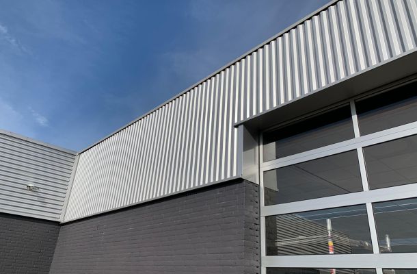 Façade renovation Lelystad