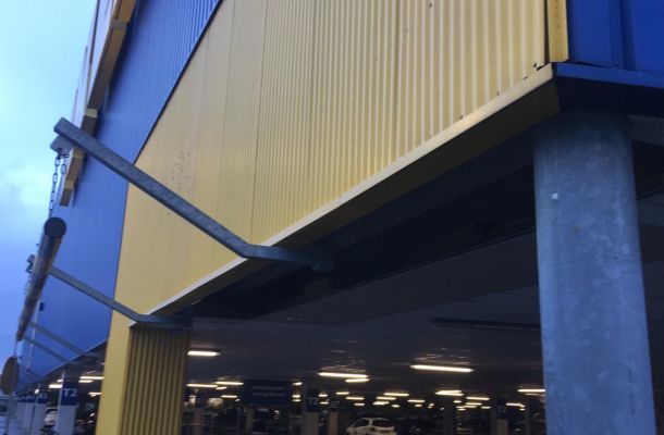 Damage repair Ikea Groningen