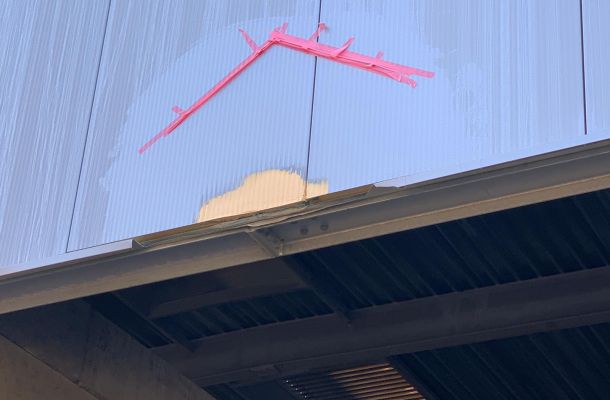 Collision damage Genk (B)